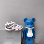 Balenciaga Generation 3 Triple-S Retro Sports Chunky Sneakers - Image 5