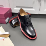 Ferragamo New Men's Business Casual Oxford Leather Shoes - Image 3