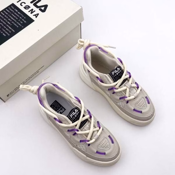 6 Fila Chunky Sneakers β Ins-style Trendy Casual Sports Jogging Shoes - Image 1