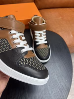 Hermès New High-Top Men's Free Series Fashionable Casual Sports Sneakers - Image 3