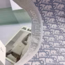 Dior Gray Letter-Print Sun Hat - Image 4