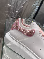 Alexander McQueen High-Quality Premium Version – Classic Star-Favorite Versatile White Sneakers - Image 6