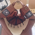 MLB Coffee Colored Soft-Top Baseball Cap (White Large NY Yankees Logo) - Image 6