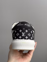 Louis Vuitton × Nike Collaborative Patchwork Sneakers - Image 7