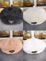 Prada New Style Fleece Beret - Image 2