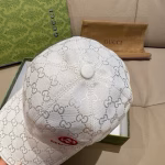 Gucci Classic Original-Grade Baseball Cap with Small Embroidery - Image 4