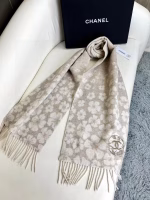 Chanel 2025 Autumn/Winter Unisex High-end Cashmere Knit Scarf - Image 7