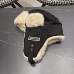 LV Louis Vuitton 2024 Autumn/Winter Plush Earmuff Lei Feng Hat - Image 7