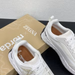 Zegna Autumn/Winter Waterproof Low-Top Athletic Running Shoes - Image 4