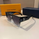 LV Louis Vuitton Cyclone Series Black-Frame Sunglasses - Image 2