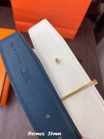 Hermès Epsom Double-Sided Calfskin Men's Belt - Image 6