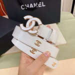 Chanel Double C Buckle Women's Belt