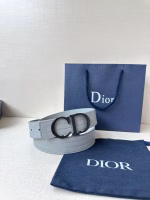 Dior Men's Bright CD Buckle Double-sided Belt - Image 5