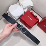 Ferragamo 35mm Men's Reversible Belt - Image 4