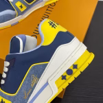 LV Louis Vuitton Trainer Basketball-Inspired Sneakers - Image 6
