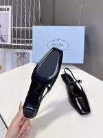 Prada Spring-Summer New Square-Toe High-Heel Sandals - Image 8