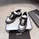 CHANEL 25B Autumn/Winter New Lace-up Sneakers - Image 5