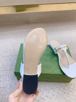 GUCCI 2025 New Horsebit Toe-Thong Sandals - Image 7