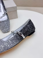 Jimmy Choo ROSALIA Chain-Embellished Ballet Mary Jane Flats - Image 6