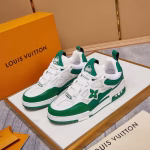 LV Louis Vuitton Couple's Skate Shoes - Image 2