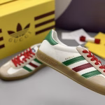 Gucci x adidas Collaborative Couples' Casual Sneakers - Image 5