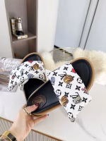 LV 2022 Spring-Summer New Arrival – The Latest Counter Version Down Slippers - Image 8