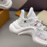 Louis Vuitton Arch Shock-Absorbing Dad Sneakers - Women's Athletic Shoes - Image 8