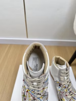 Maison Margiela 2025 Spring/Summer New Graffiti Couple's Mid-Top German Training Sneakers - Image 8