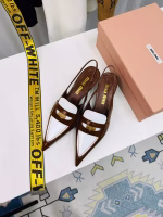 Miu Miu 2022 Spring-Summer Runway Penny Kitten Heels - Image 7