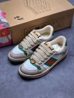 Gucci Classic Prototype Retro Versatile Distressed Dad Sneakers - Image 2
