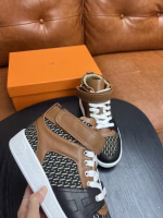 Hermès New High-Top Men's Free Series Fashionable Casual Sports Sneakers - Image 6