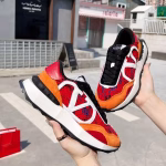 Valentino Lacerunner Women's Sports Shoes with Lace and Mesh Fabric