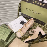 Gucci Horsebit Chunky Heel Mary Jane High-Heeled Shoes - Image 3