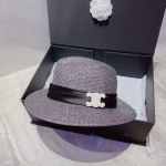 Celine Shimmering Silver Thread & Papyrus-Crafted Fascinator/Hat