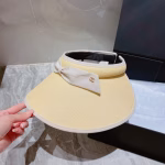 Chanel Visor Straw Hat - Image 4
