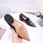 Maison Margiela Black Leather High-Heel Shoes - Image 6