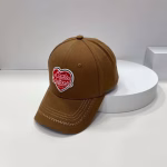 LV New Baseball Cap with Embroidered Letter Patches - Image 5