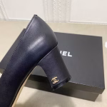 Chanel Classic Color-Block High Heels for Spring and Summer - Image 6