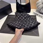 LV Louis Vuitton Denim Bucket Hat - Image 7