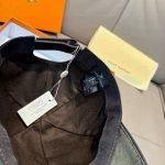 LV Louis Vuitton Camouflage Baseball Cap - Image 7