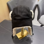 LV Louis Vuitton 2024 Autumn/Winter Plush Earmuff Lei Feng Hat - Image 8