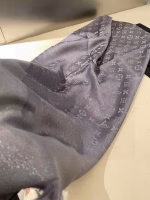 LV Classic Monogram Hidden Pattern Jacquard Square Scarf / Scarf / Silk Scarf - Image 7