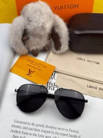 2025 New LV Louis Vuitton Aviator-Frame Sunglasses - Image 5