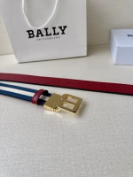 BALLY Men's Burgundy Belt (Same Style as in Specialty Stores) - Image 8