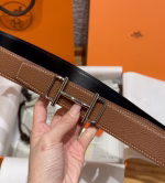 Hermès Handcrafted Top-Quality Men's Belt - Image 5