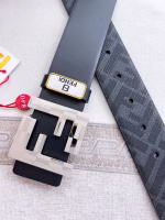 FENDI Classic Double-sided Top Grain Cowhide Belt - Image 9