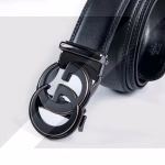 Gucci Black Double G Classic Belt - Image 4