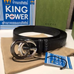 Internet Celebrity Hit Eyelet Buckle Gucci Belt - Image 6