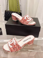 Chanel Counter Purchasing-Agent Level New Version Tweed Slippers - Image 3