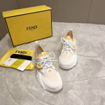 Fendi Men's New Slip-On Lace-Up Sports Shoes - Image 5